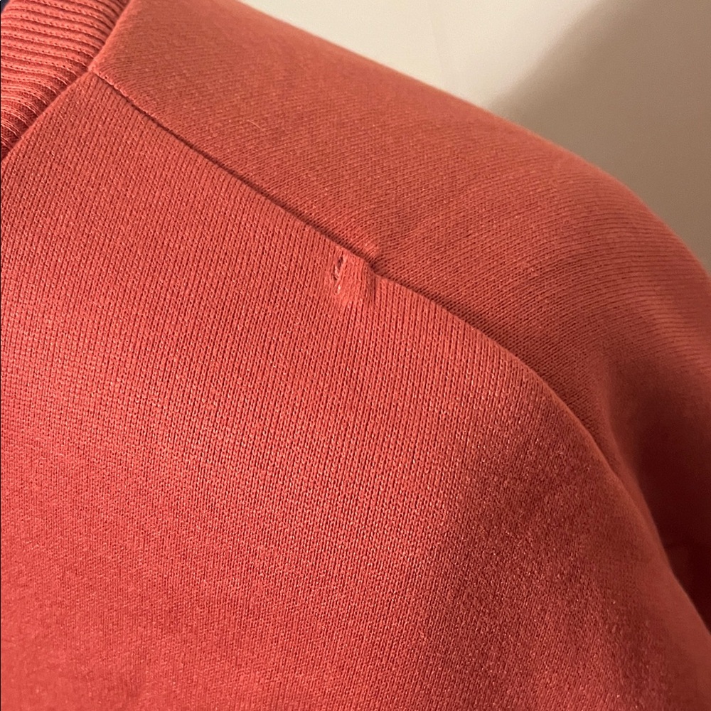 SHEIN Red Crewneck “always cold” Sweatshirt | Size L 8/10 - Picture 5 of 12